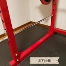 パワーラック、シャフト、重り、プレートシャフトラック