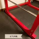 パワーラック、シャフト、重り、プレートシャフトラック