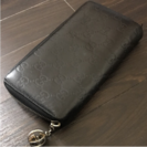 GUCCI グッチ シマ ラウンドファスナー 長財布
