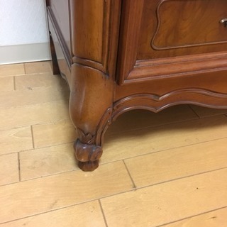 アンティーク調 チェスト テーブル
