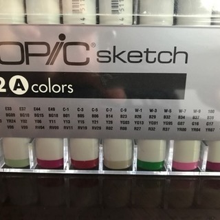 コピックスケッチ A 72色セット
