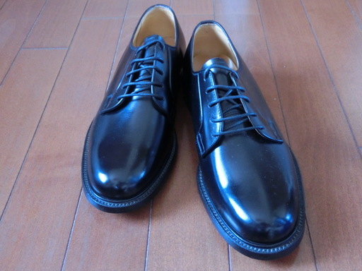 【未使用　スコッチグレイン】 紳士　メンズ  革靴　黒　25.5cm