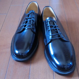 【未使用　スコッチグレイン】 紳士　メンズ  革靴　黒　25.5cm