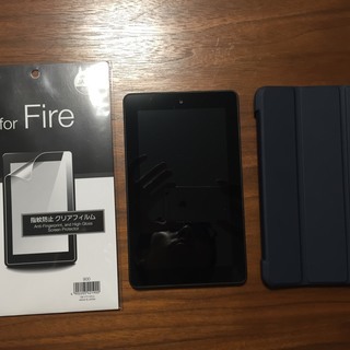 Fire 7 タブレット　カバー・フィルム付き