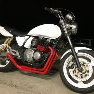 xjr400 イノガニ管 xjr400マフラー 新作 ！！DJガニマタ【豪