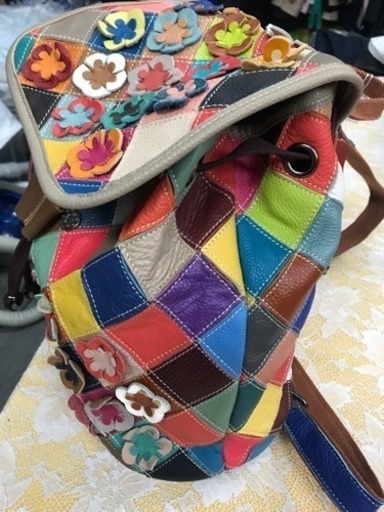 オシャレな手作り風リュックサック