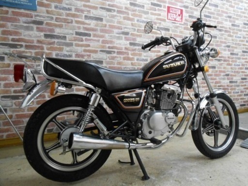 オークション高評価点超美車】スズキ 販売 GN125-2F 維持費安い人気原付