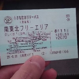 会津若松駅限定！小さな旅ホリデーパス