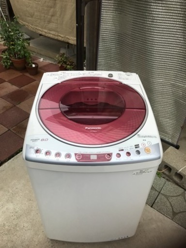 パナソニック 洗濯機8キロ NA-FS80H3