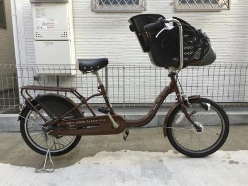【終了】3人乗り 自転車 後ろ子供乗せ対応（ 幼児2人乗り対応  ） mama fre! mini ママフレンド ミニ