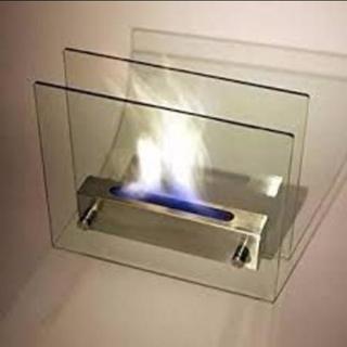 おしゃれなインテリア★Nu-Flame卓上暖房★