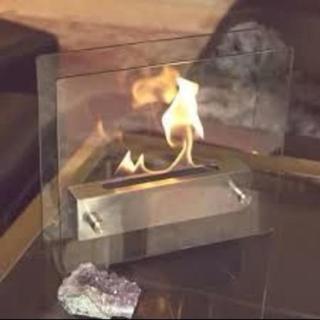 おしゃれなインテリア★Nu-Flame卓上暖房★