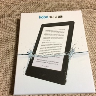 KOBO電子書籍リーダー kobo aura H2O ブラック