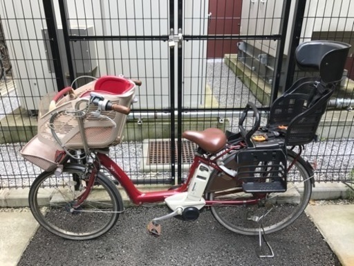 前後子供乗れる電動自転車！