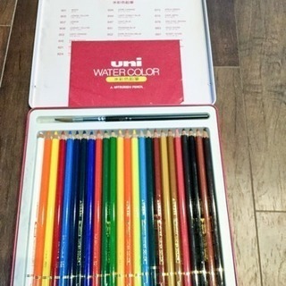 水彩色鉛筆24色 三菱鉛筆