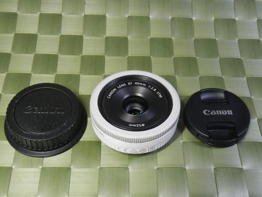 レンズ CANON EF40mm F2.8 STM WHITE