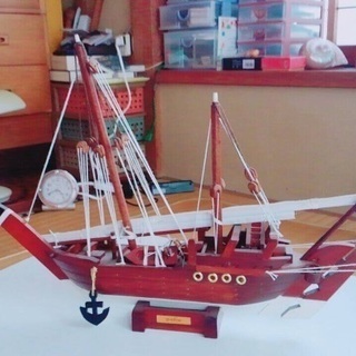 ダウ船の模型