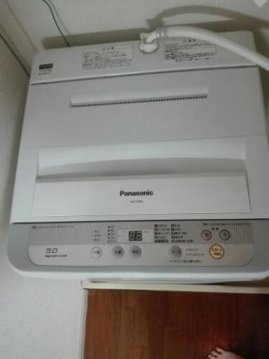 Panasonic　全自動洗濯機　NA-F50B9-S 2016年製