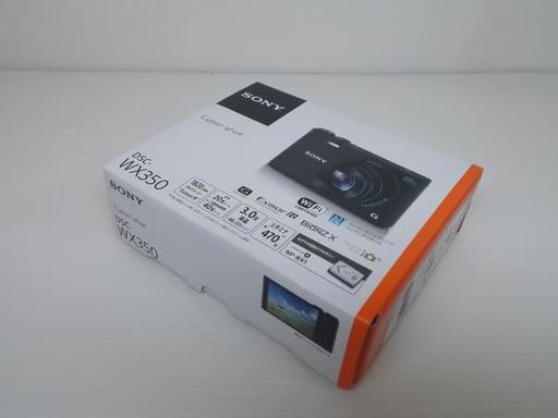 『新品』 SONY ソニー サイバーショット Cyber-shot DSC-WX350 ブラック 2017年8月購入 メーカー保証あり