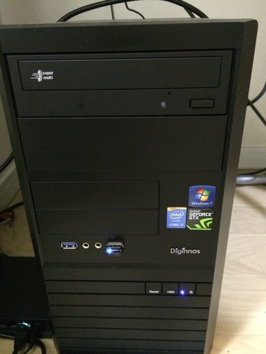 Win7搭載 BTOデスクトップ型パソコン+その他周辺機器