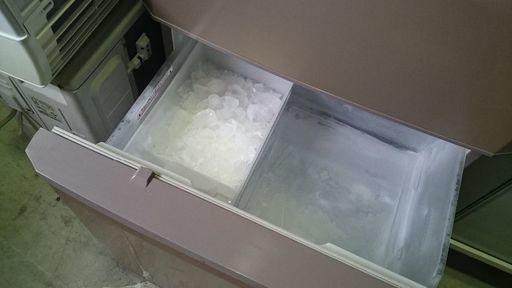 三菱370L冷蔵庫 自動製氷機 2013年製 分解クリーニング済み！！！