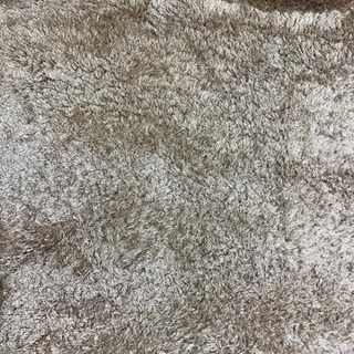 フランフラン☆アストロラグ ラメ入りシャギーラグ  ベージュ☆200×140