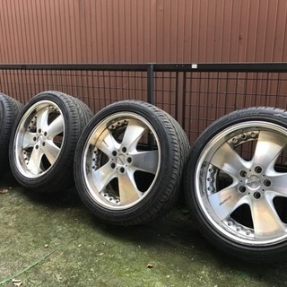 【値下げ】エステイタス 19インチ＋タイヤセット