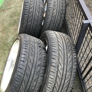 【値下げ】エステイタス 19インチ＋タイヤセット