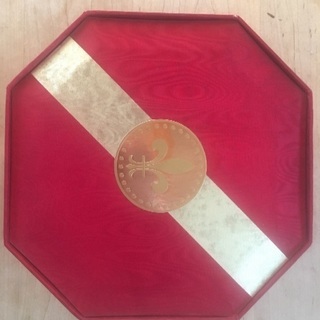 レミーマルタン ルイ13世 ベリーオールドタイプ サンルイ製 クリスタルボトル 空瓶 八角形化粧箱付き！