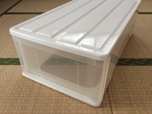 ニトリ 押し入れ収納ケース 幅39 奥行74 高さ23cm セレスfd 押入れケース 中深型 M 高さ23cm マンドゥーカ 板橋の収納家具 押入れ収納 の中古あげます 譲ります ジモティーで不用品の処分
