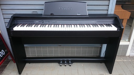電子ピアノ カシオＰＸ－750ＢＫ 2014年製 - 鍵盤楽器、ピアノ