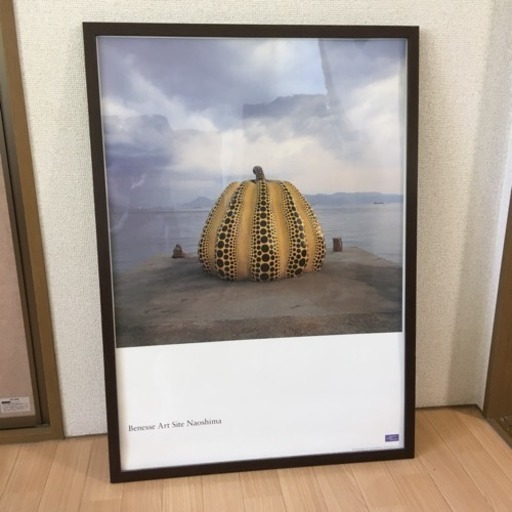 直島 ポスター額入り 草間彌生 Masayan 本通のその他の中古あげます 譲ります ジモティーで不用品の処分