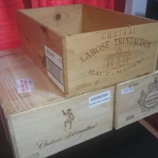 本物ワイン箱 ３箱