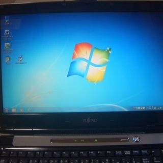 【値下げしました】　ノートパソコン　Windows7  富士通 ...