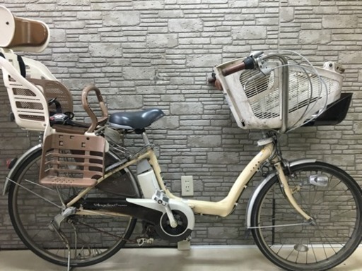 ブリジストン アンジェリーノ 4Ah リチウム リチウム 電動自転車 中古 チャイルドシート