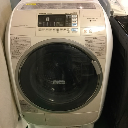 【全国送料無料・半年保証】ドラム式洗濯機 2013年製 HITACHI BD-V3500L 中古