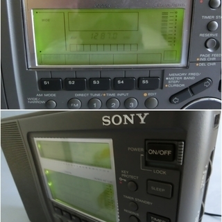BCLラジオ　SONY ICF-SW77