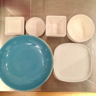 【値下げ！】IKEA/イケア＆ダイソー　食器各種　計13枚セット