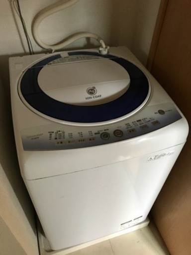 【取引完了】7.0kg 2011年 SHARP 洗濯機 シャープ 板橋区