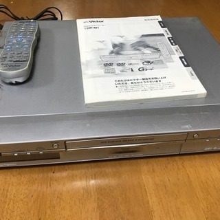 Victor製 DVDレコーダー リモコン 取り扱い説明書付き