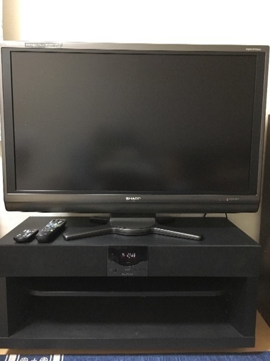 40型テレビ\u0026スピーカー付テレビ台
