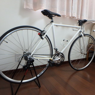 ☆ロードバイク美品・ホワイトパール☆