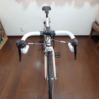 ☆ロードバイク美品・ホワイトパール☆