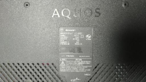 シャープ 32V型  液晶テレビ ブラック AQUOS LC-32E7-B