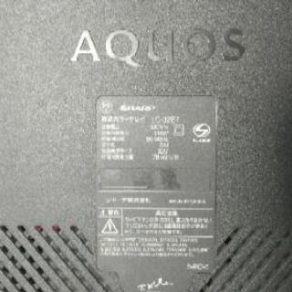 シャープ 32V型  液晶テレビ ブラック AQUOS LC-32E7-B 