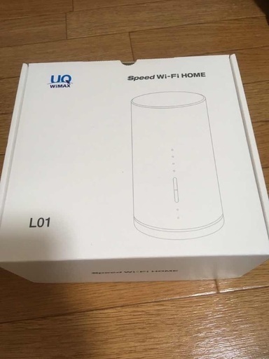 wifi ルーター UQ Speed Wi-Fi HOME L01 新品 未開封