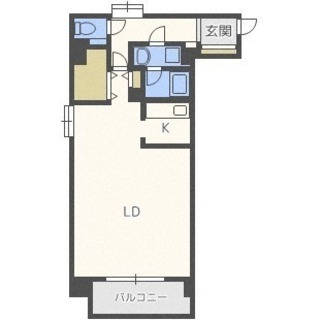 中央区リビング21帖1Kマンション(๑>◡<๑) - 札幌市