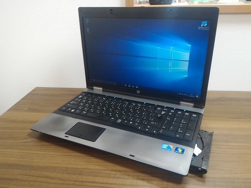 お取引中)Core-i5 ﾒﾓﾘ4G HDD500G Office2016 搭載 Windows10ﾉｰﾄPC Win10/i5/ﾒﾓﾘ4GB/HDD500GB/DVD-RW/無線LAN/Kingsoft Office2016 [HP Probook 6550b]