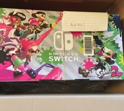 任天堂スイッチ スプラトゥーン2同梱版＆マリカ8