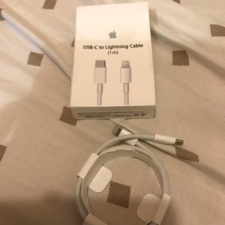 Apple純正 USB-C to Lighthing cable...